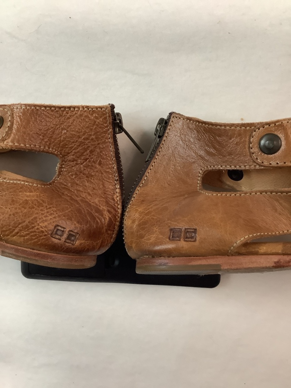 BED STU Soto Brown Leather Sandal Sz 9 - Picture 4 of 8